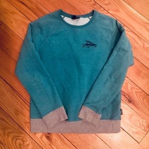 Patagonia crew neck organic cotton sweatshirt